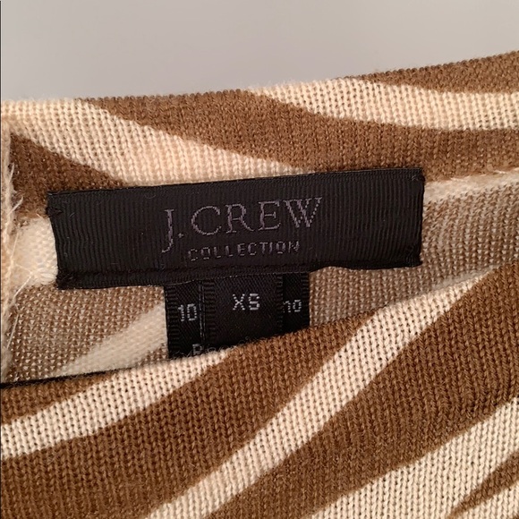 J Crew Leopard print  knit dress - Picture 3 of 4